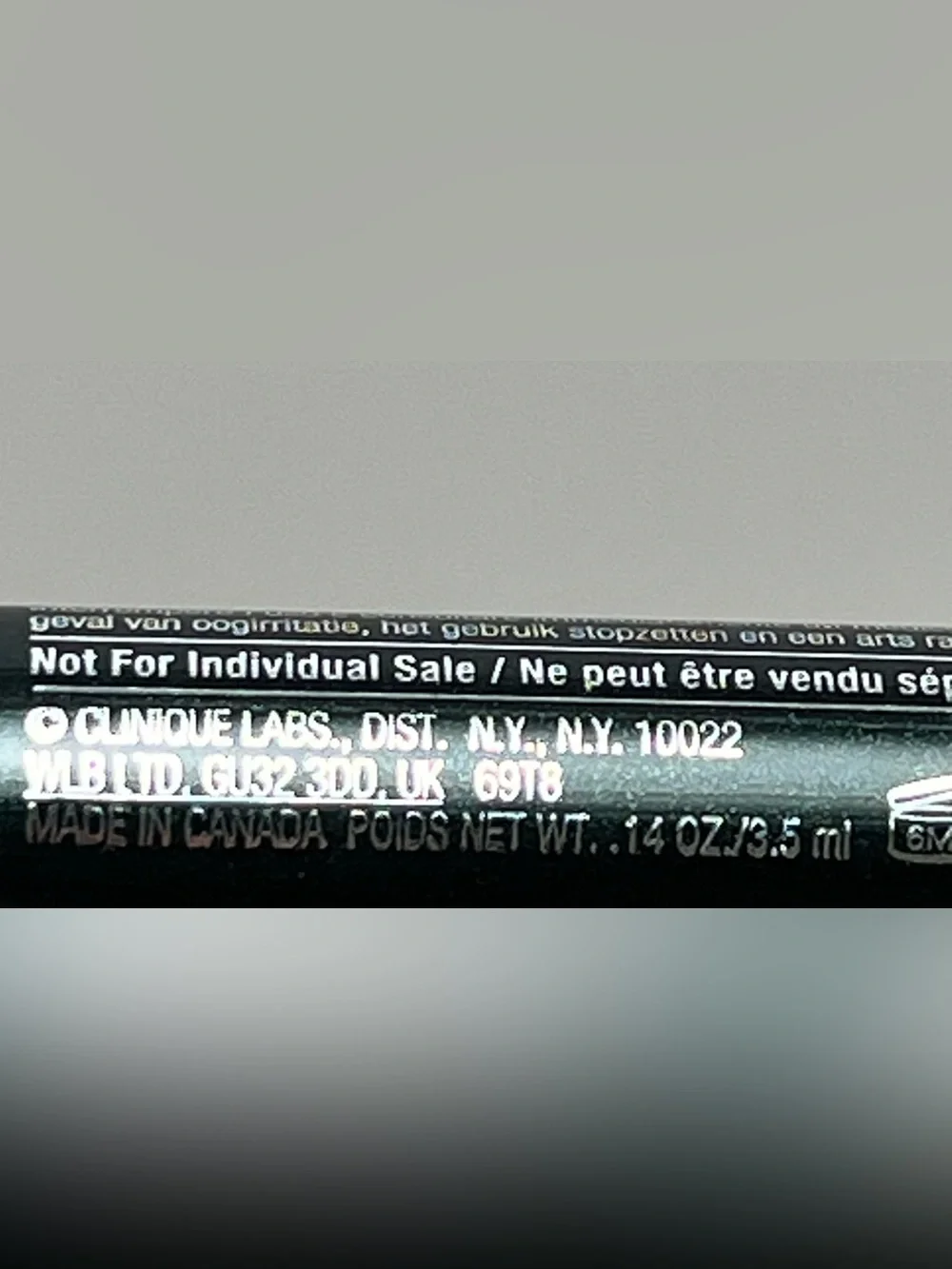 Clinique High Impact Mascara — Black Tube